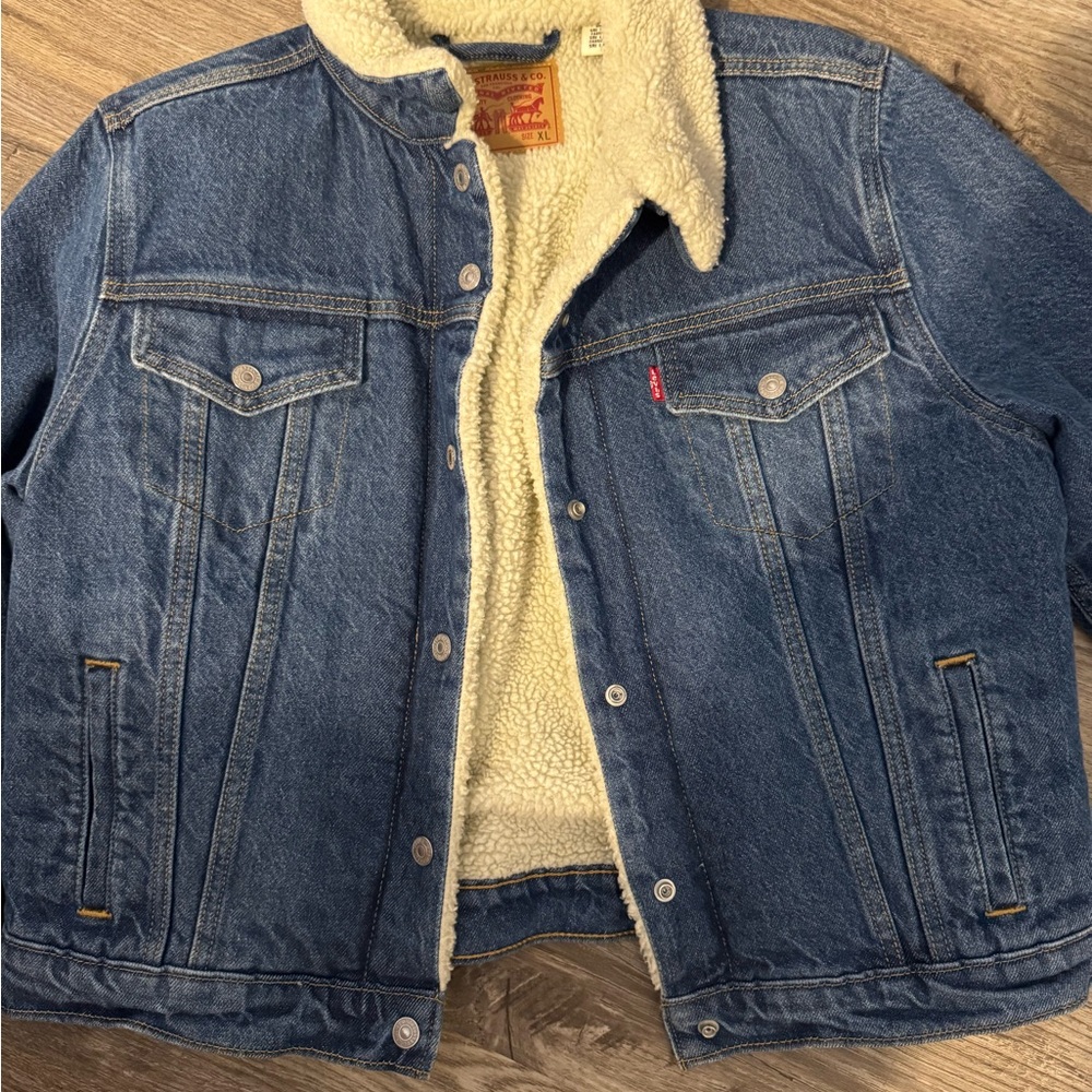 Levi’s Sherpa denim Jean jacket